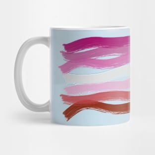 Pride Paint Lesbian 2 Mug